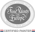 Fine Paints of Europe Certified Painter seal